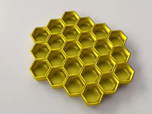 nido d'ape Modello 3D