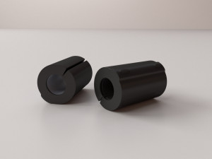 ferrite clamp Modello 3D