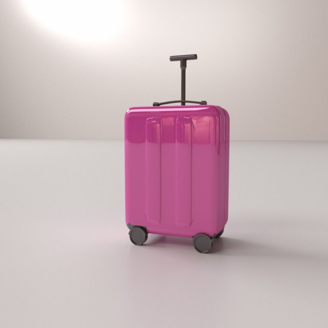 luggage bag 3Dモデル .c4d .max .obj .3ds .fbx .stl .blend 