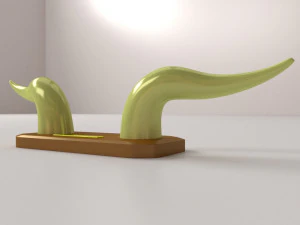 horn decor 3D Model