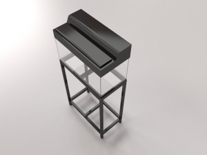 aquarium with stand 3D Model