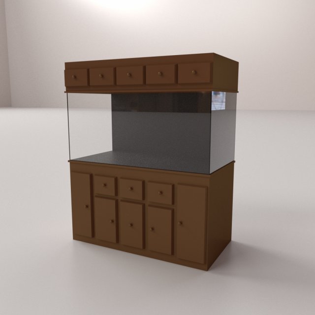 aquarium v2 Modello 3D .c4d .max .obj .3ds .fbx .stl .blend