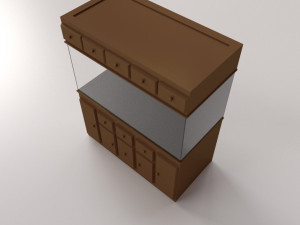 aquarium v2 Modello 3D