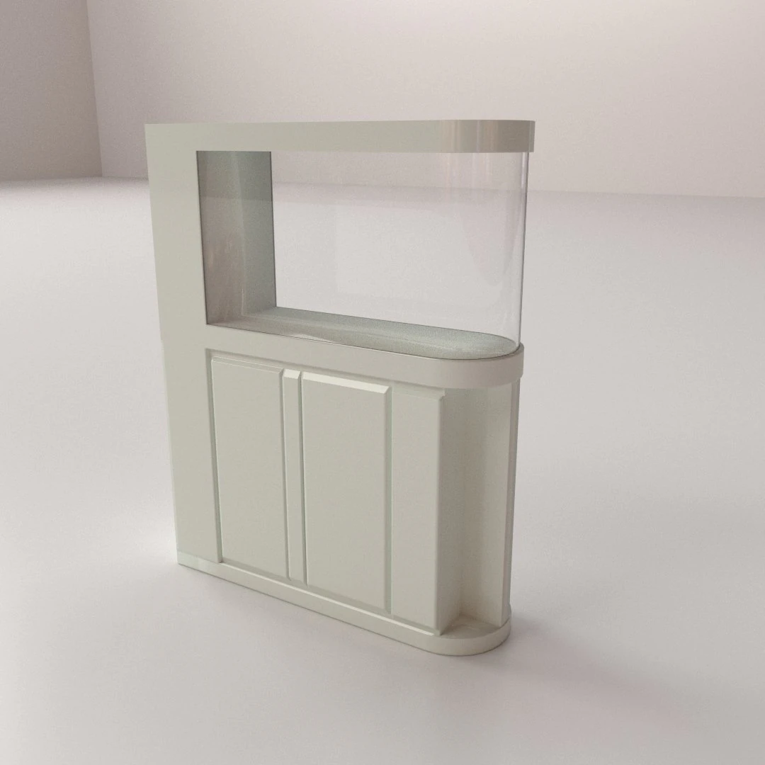 aquarium v3 3D Model .c4d .max .obj .3ds .fbx .stl .blend