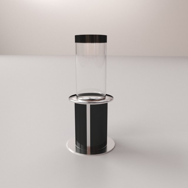 tube aquarium 3D Model .c4d .max .obj .3ds .fbx .stl .blend 
