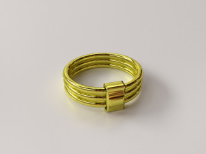 golden ring 3D 모델