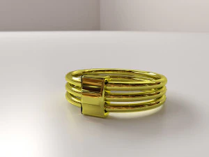 golden ring 3D Model