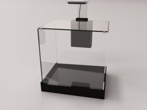 desktop aquarium Model 3D