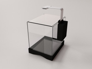 desktop aquarium 3D 模型