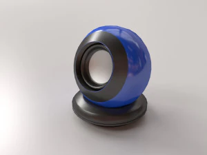 蓝牙音箱 3D 模型