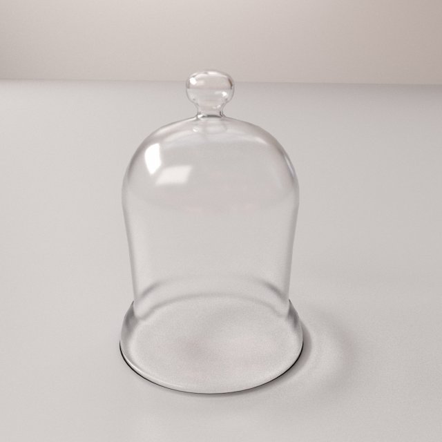 cloche bell jar 3D मॉडल .c4d .max .obj .3ds .fbx .stl .blend 