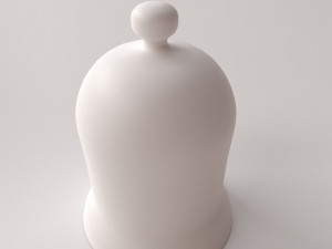 cloche bell jar 3D मॉडल