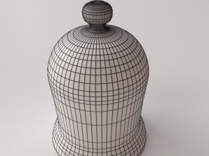 cloche bell jar 3D मॉडल