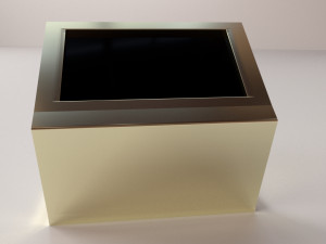 computer kiosk Modelo 3D