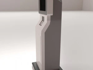 computer kiosk v2 3D Model