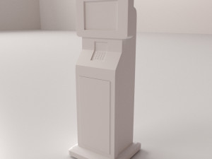 computer kiosk v2 Modèle 3D