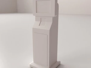 computer kiosk v2 3D Model