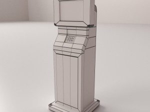 computer kiosk v2 Modèle 3D