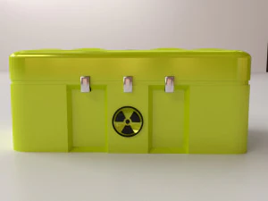 radioactive case 3D Model