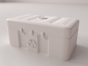 radioactive case Modèle 3D