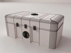 radioactive case 3D Model