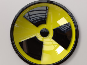 radioactive symbol Model 3D