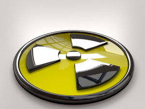 radioactive symbol Model 3D