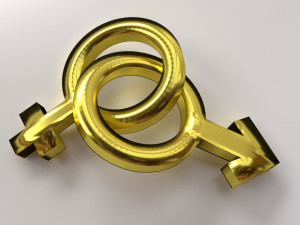 gender symbol 3D-Modell