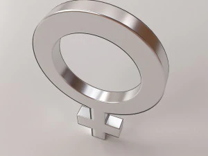 female symbol 3D Model