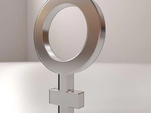 female symbol 3D Model