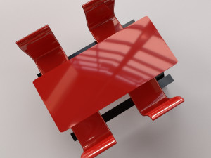 restaurant furniture v2 3D 模型