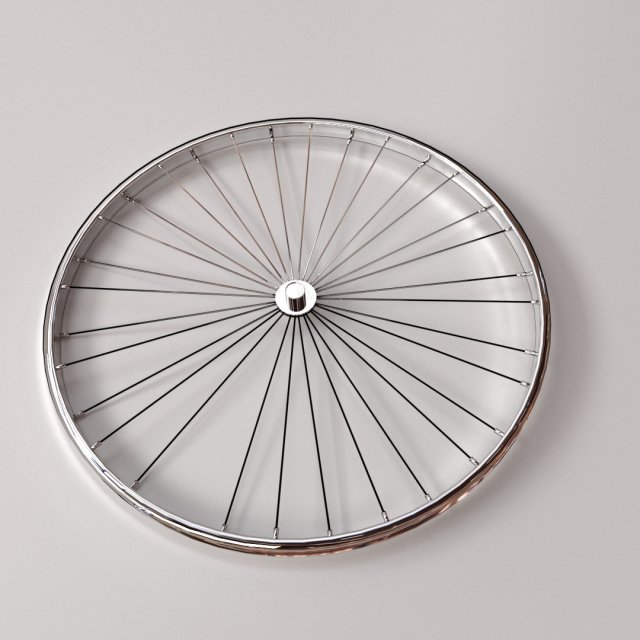bicycle rim 3D Модель .c4d .max .obj .3ds .fbx .stl .blend 