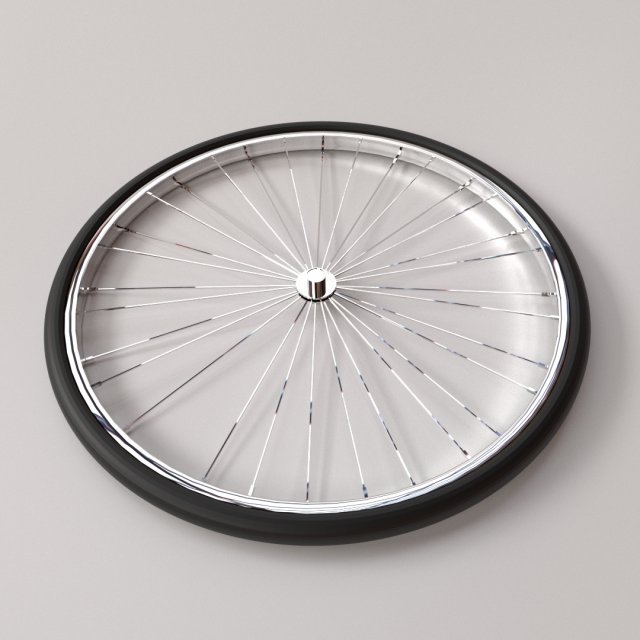 bicycle tyre 3D Model .c4d .max .obj .3ds .fbx .stl .blend 