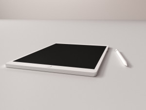 tablet pc 3D 模型