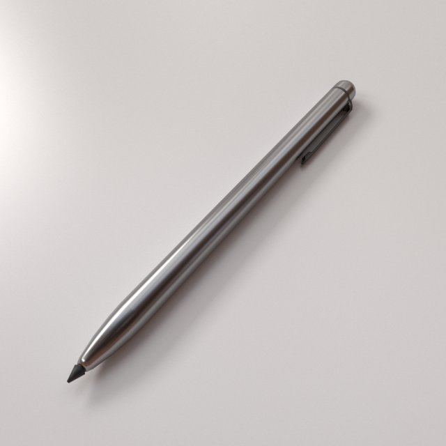 stylus 3D Model .c4d .max .obj .3ds .fbx .stl .blend 
