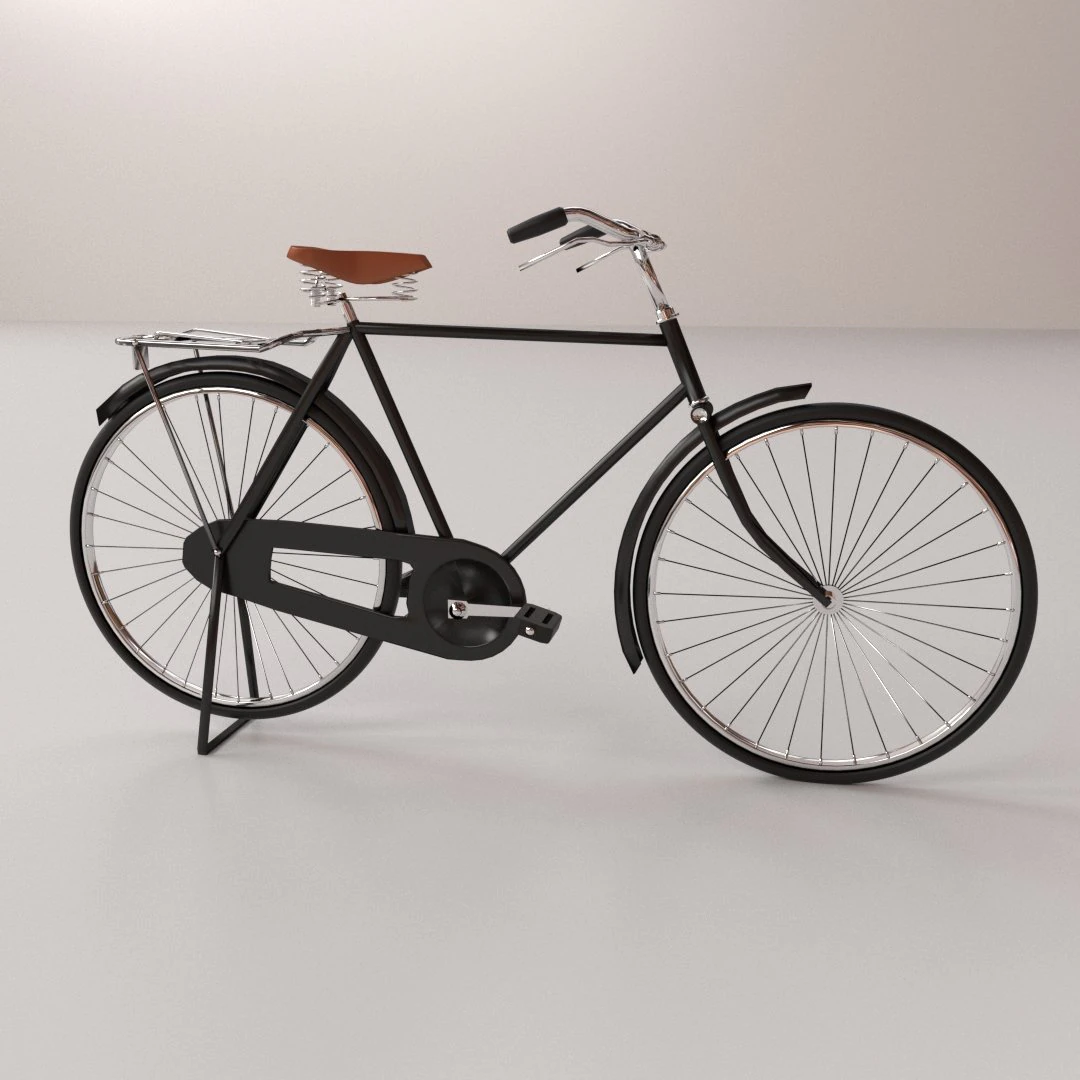 bicycle 3D Model .c4d .max .obj .3ds .fbx .stl .blend 
