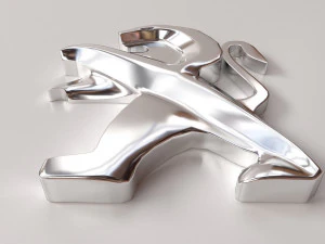 peugeot logo 3D Model
