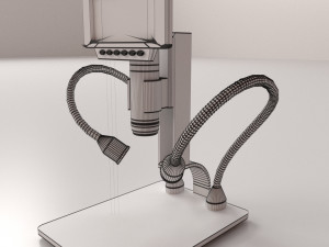 digital microscope Modèle 3D