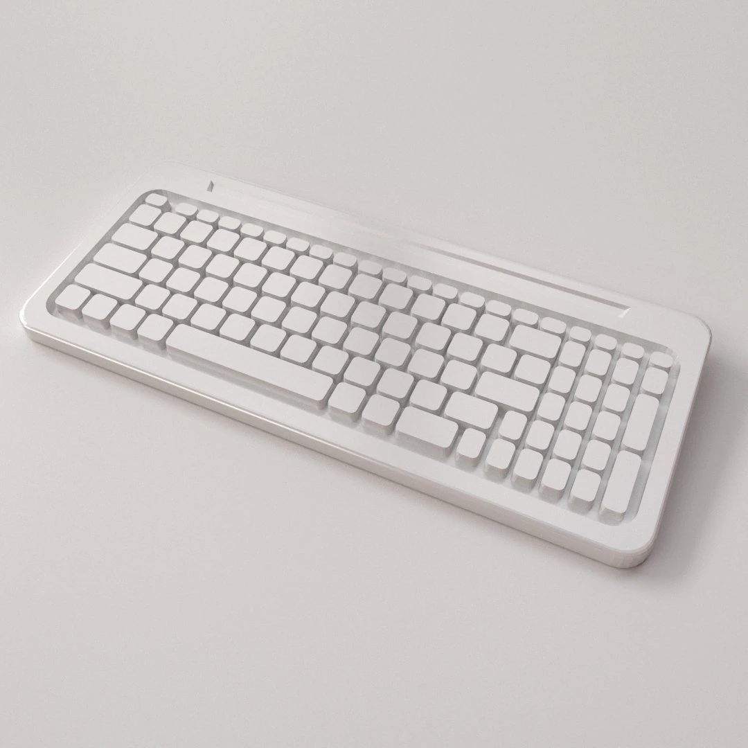 keyboard 3D Model .c4d .max .obj .3ds .fbx .stl .blend