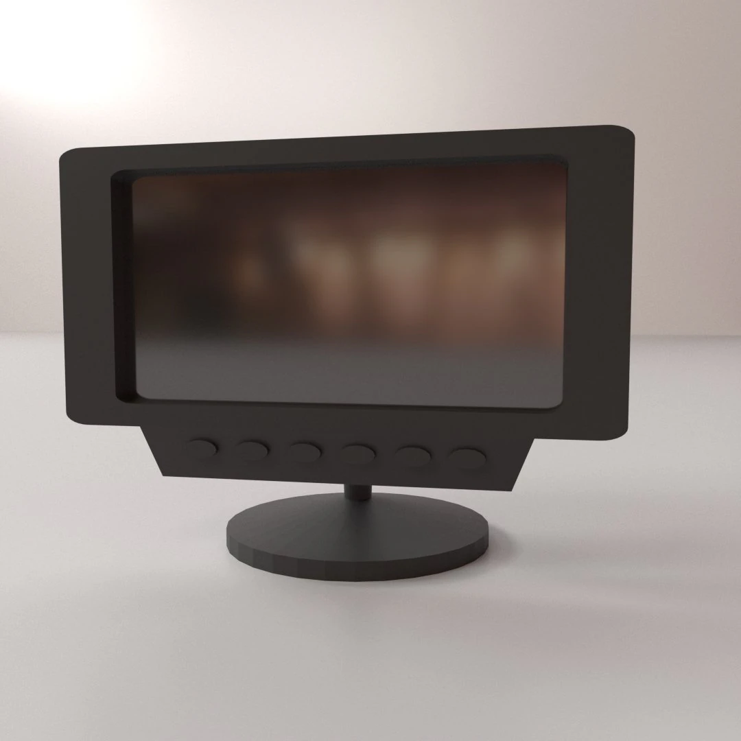 lcd monitor 3D Model .c4d .max .obj .3ds .fbx .stl .blend 