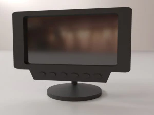 monitor lcd Modello 3D