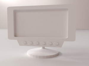 lcd monitor 3D Model