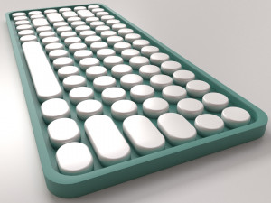 keyboard v2 3D-Modell