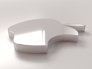 apple logo 3D-Modell