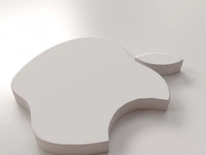 apple logo 3D Model