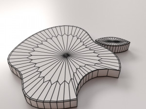 apple logo 3D-Modell
