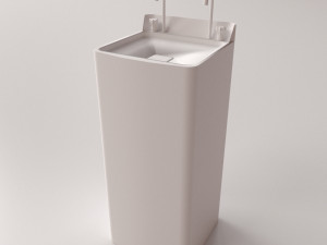 drinking fountain 3D मॉडल