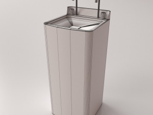 drinking fountain 3D मॉडल