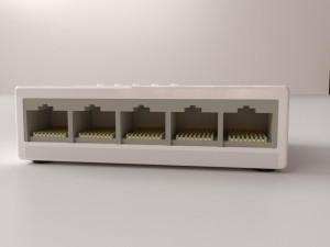 network hub 3D Model