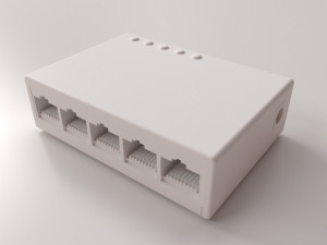 network hub 3D Model